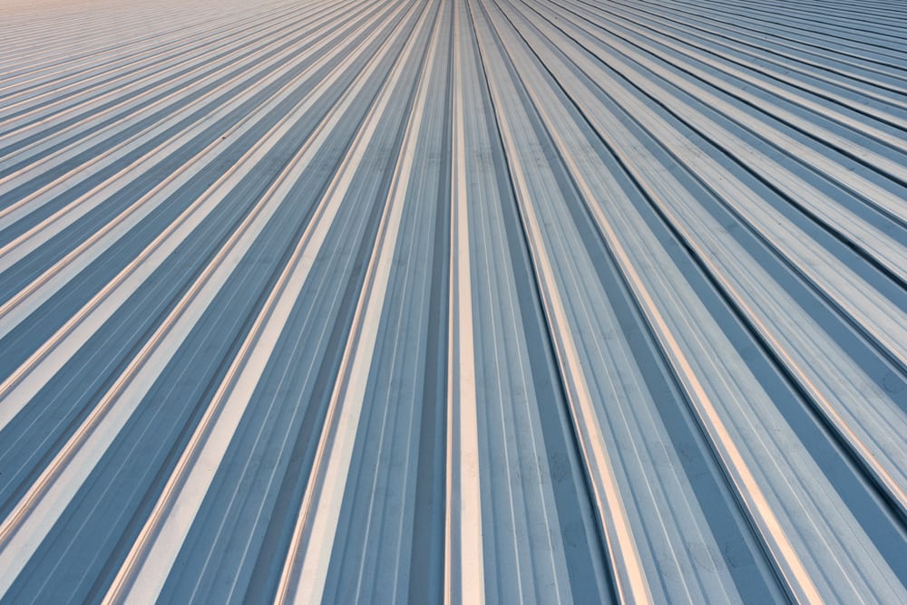 Roof,Sheet,Metal,Or,Corrugated,Roof,Of,Factory,Building,Or